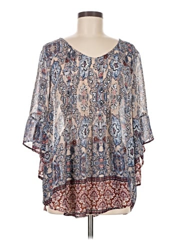 Artesia 3/4 Sleeve Blouse (view 1)