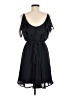 Nouvelle 100% Polyester Solid Black Cocktail Dress Size M - photo 2