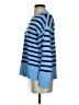 J.Crew Factory Store 100% Cotton Stripes Blue Pullover Sweater Size XXS - photo 5