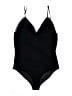 Aqua Black Bodysuit Size M - photo 1