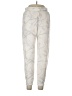 No Comment 100% Polyester Print Ivory Casual Pants Size L - photo 1