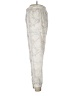 No Comment 100% Polyester Print Ivory Casual Pants Size L - photo 5