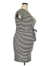 Unbranded Stripes Black Casual Dress Size 2X - photo 4