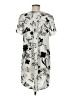 DR2 100% Polyester Print Gray Casual Dress Size M - photo 2