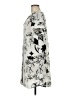 DR2 100% Polyester Print Gray Casual Dress Size M - photo 5