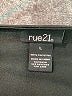 rue21 100% Polyester Black Long Sleeve Top Size L - photo 4