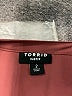 Torrid 100% Polyester Burgundy 3/4 Sleeve Blouse Size 2X Plus (2) - photo 7