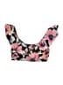 Carmen Marc Valvo Floral Pink Swimsuit Top Size S - photo 1