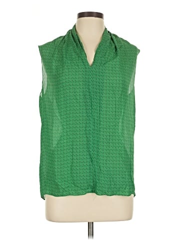 CAbi Sleeveless Silk Top (view 1)