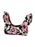 Carmen Marc Valvo Floral Pink Swimsuit Top Size S - photo 2
