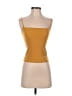 Francesca's 100% Polyester Gold Yellow Tube Top Size XXS - photo 1
