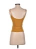 Francesca's 100% Polyester Gold Yellow Tube Top Size XXS - photo 2