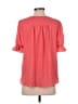 Versona 100% Polyester Pink Short Sleeve Blouse Size S - photo 2