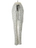 Jagger & Stone 100% Polyester Animal Print Silver Casual Pants Size 4 - photo 1
