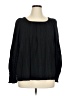 Terra & Sky Black Long Sleeve Blouse Size 0X - photo 1