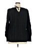 Terra & Sky Black Long Sleeve Blouse Size 0X - photo 2