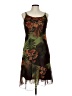 Sangria 100% Polyester Tropical Brown Cocktail Dress Size 10 (petite) - photo 1