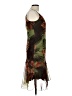 Sangria 100% Polyester Tropical Brown Cocktail Dress Size 10 (petite) - photo 4