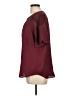 OPT 100% Polyester Burgundy Short Sleeve Blouse Size 3X - photo 5