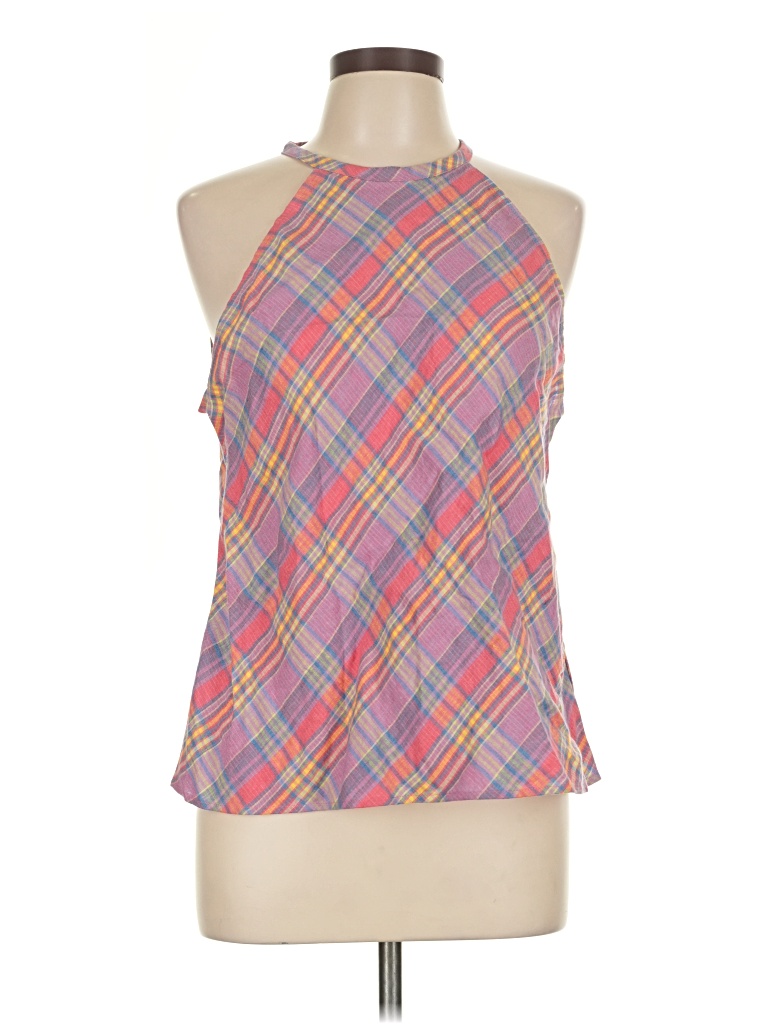 Pre-owned Jcrew Sleeveless Blouse In Pink