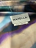 Marella Print Purple Long Sleeve Blouse Size 8 - photo 7