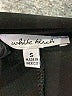 White Birch Black Short Sleeve Blouse Size S - photo 7