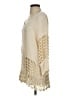 Neiman Marcus Solid Ivory 3/4 Sleeve Blouse Size S - photo 5
