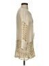 Neiman Marcus Solid Ivory 3/4 Sleeve Blouse Size S - photo 4