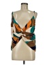 Shein 100% Polyester Brown Sleeveless Blouse Size 8 - 10 - photo 1
