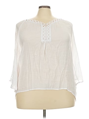 Zac & Rachel 3/4 Sleeve Blouse (view 1)