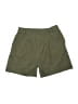 inamorata Solid Green Khaki Shorts Size M - photo 2
