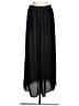 Shein 100% Polyester Solid Black Formal Skirt Size 8 - 10 - photo 1