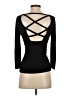 Express Black 3/4 Sleeve Top Size M - photo 2
