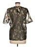 Cami Metallic Gold Short Sleeve Blouse Size M (estimated) - photo 2