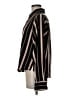 Evereve 100% Polyester Stripes Black Long Sleeve Blouse Size M - photo 5