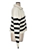 Kule 100% Cotton Stripes Ivory Pullover Sweater Size XL - photo 4