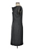 Spense Solid Gray Casual Dress Size 12 - photo 5