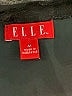 Elle 100% Polyester Graphic Floral Black Casual Dress Size M - photo 7