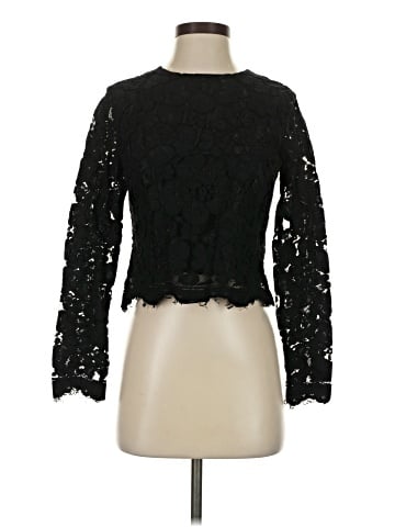 WAYF Long Sleeve Blouse (view 1)