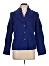Coldwater Creek Blue Wool Blazer Size 10 - photo 1