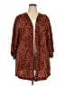 Evri 100% Polyester Brown Kimono Size 2X - photo 1