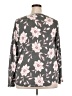 Evri Gray Long Sleeve Blouse Size 2X - photo 2