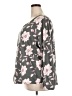 Evri Gray Long Sleeve Blouse Size 2X - photo 5