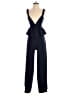 BCBGMAXAZRIA Solid Blue Jumpsuit Size XXS - photo 1