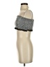 Peixoto 100% Rayon Silver Tube Top Size XS - photo 5