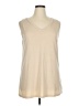 Unbranded Ivory Sleeveless T-Shirt Size XL - photo 1