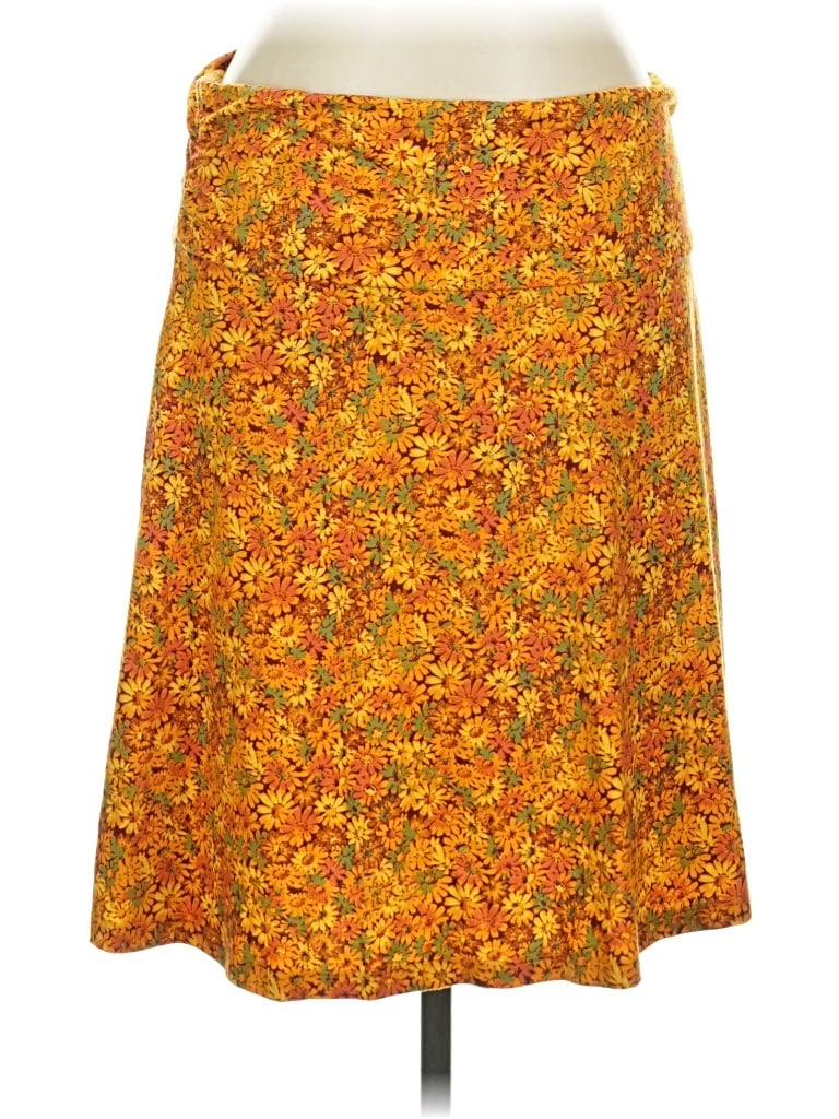 Pre-owned Toad And Co Casual Skirt In Yellow