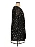 DJT 100% Polyester Polka Dots Black 3/4 Sleeve Blouse Size XL - photo 4