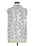 Halogen Silver Sleeveless Blouse Size XL - photo 2