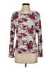 Northcrest Floral Pink Long Sleeve T-Shirt Size S - photo 1